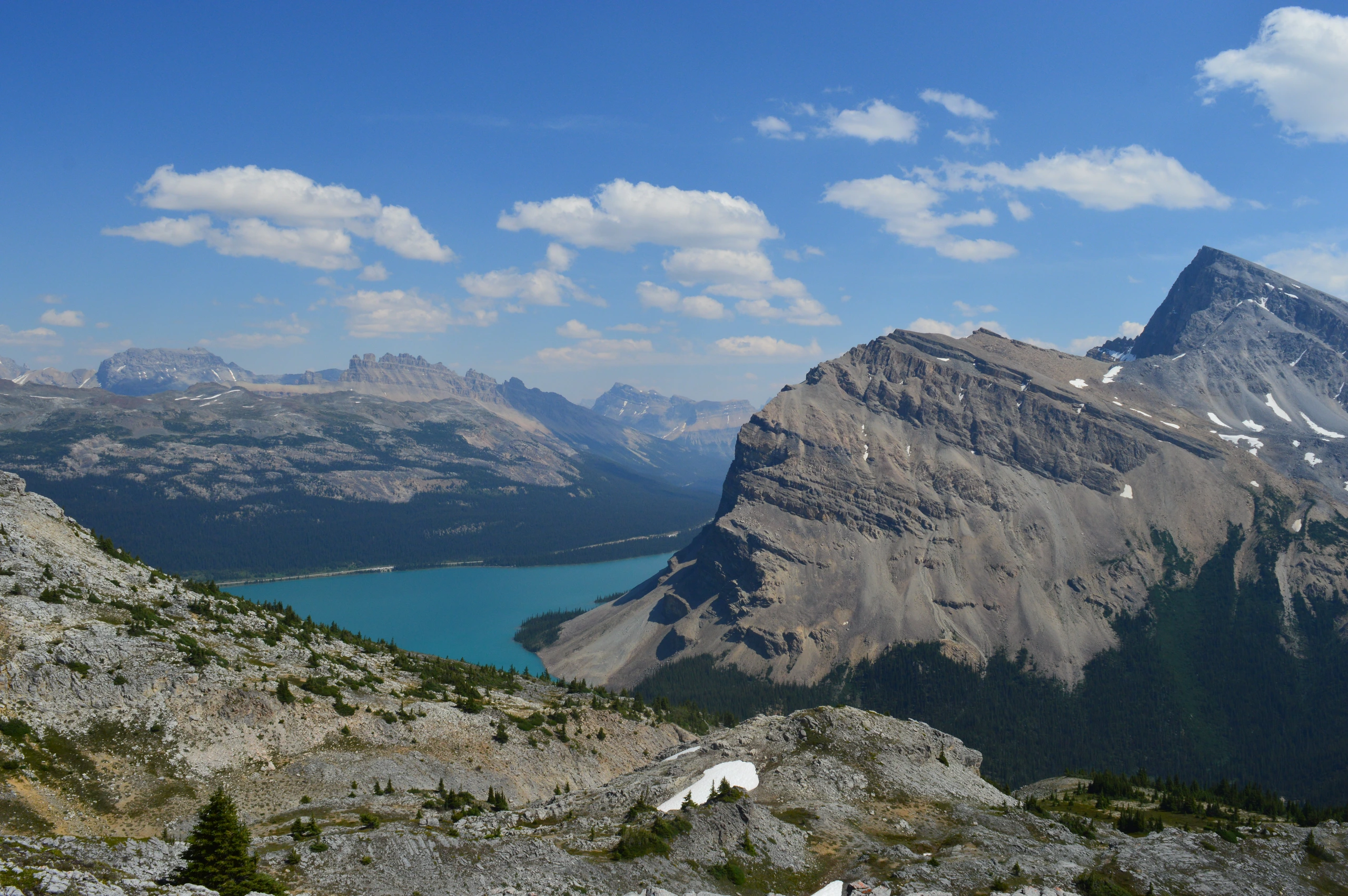 Icefields Parkway Mountain Landscape
